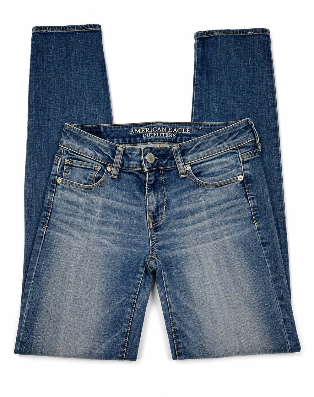 American Eagle Outfitters Skinny Super Stretch Blue Jeans Size 4